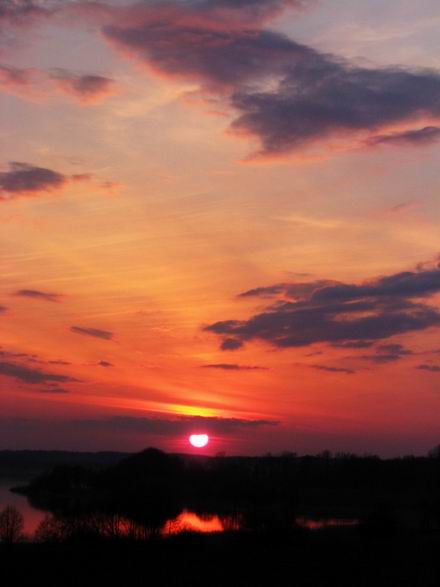 sunset near Olsztyn :)