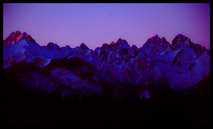 Tatry Wysokie z Głodówki.