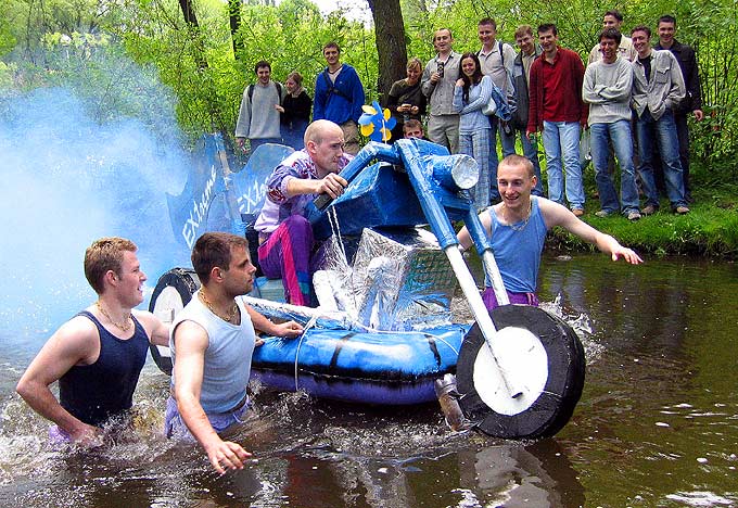 Chariots of... water?!?!