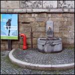 Lozanna - afisz, hydrant, fontanna (2004)