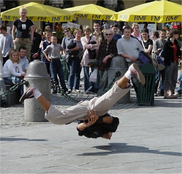 Breakdance pod Adasiem