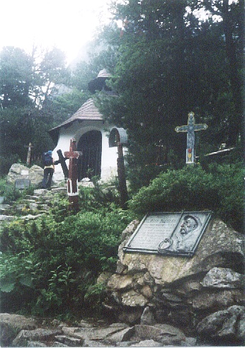 Popradzkie Pleso - symboliczny cmentarz nad Osterwą.