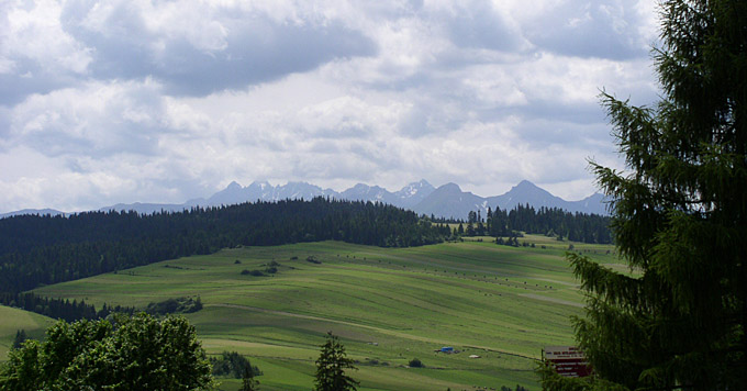 Widok na Tatry