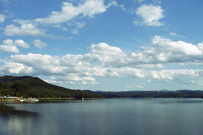 Zielone wzgórza nad Soliną