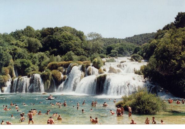 Wodospad na Krka