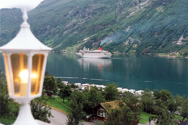 ranek nad Hardangerfjord