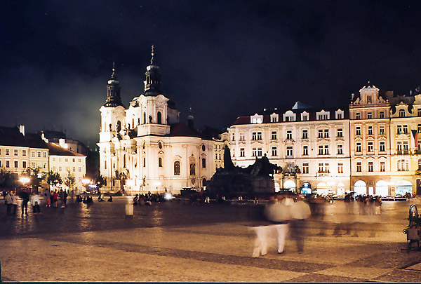 Praga nocą...