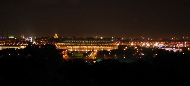 Moscow by night