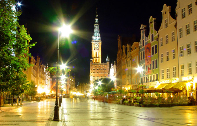 Gdańsk by Night