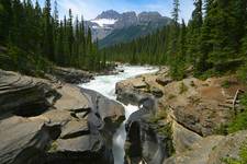 Mistaya Canyon, Banff Nat. Park, Kanada.