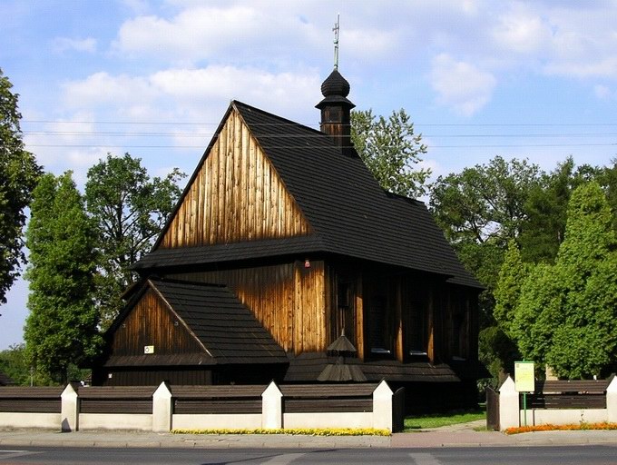 Zabytkowy kościółek św. Walentego z 1645 roku.