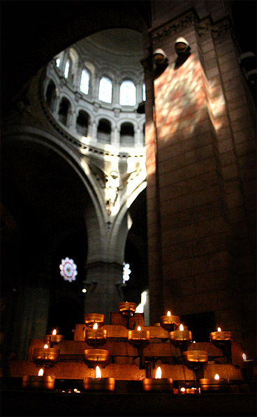 W katedrze Sacre-Coeur