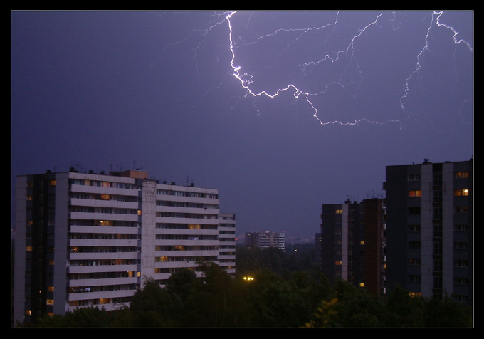 Burza nad Katowicami