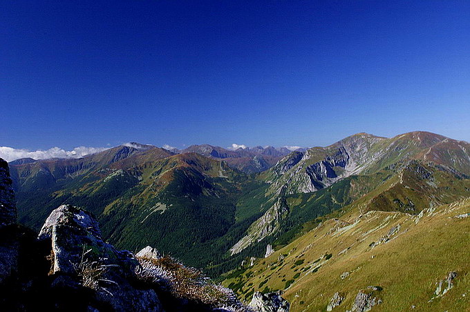 Taki sobie widok z Kasprowego