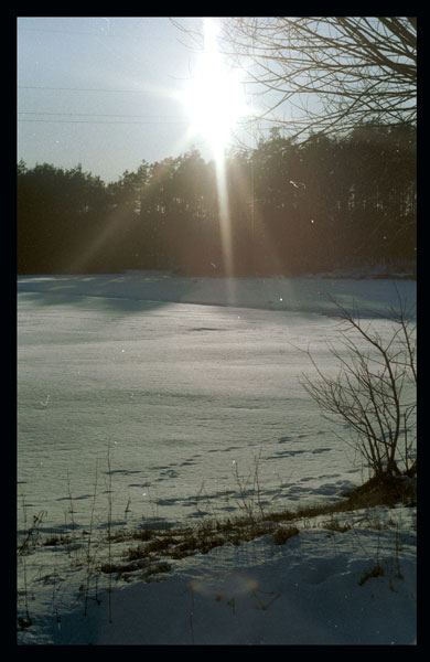 zima w Konstancinie-Jeziorna 2004