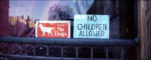 no dogs no kids