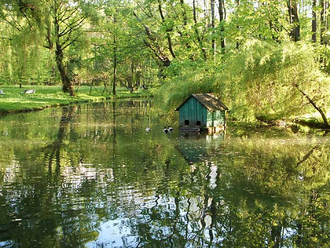 Park Żywiecki w lecie