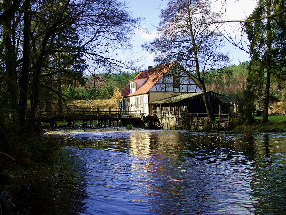 Doliną rzeki Łeby