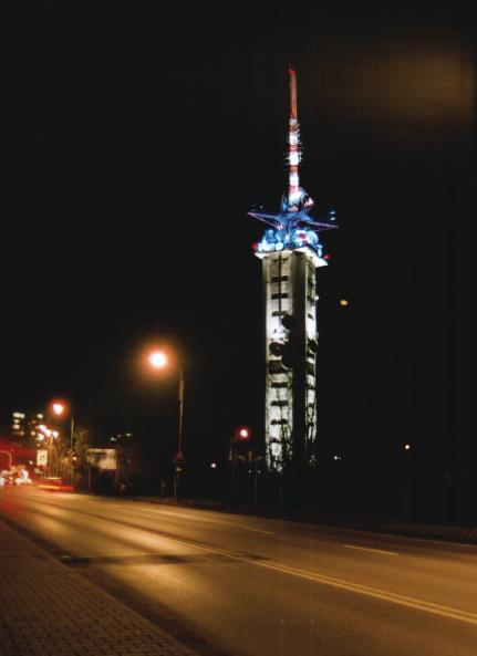 Katowice nocą