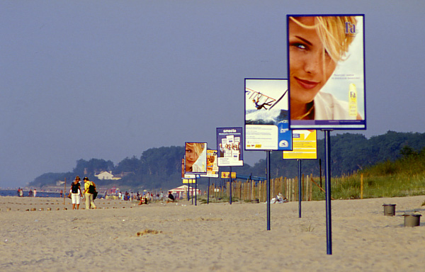 Już nie ma dzikich plaż ...