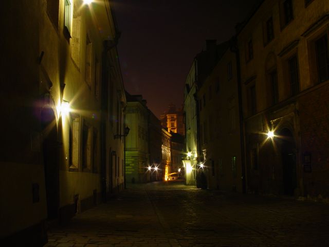 Kraków nocą..