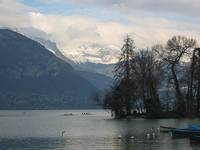 Lac d'Annecy w Alpach