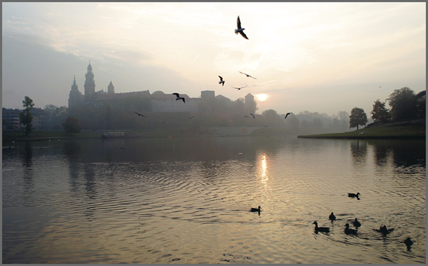 poranek nad Wisła