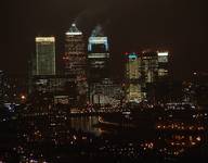 Canary Wharf At Night