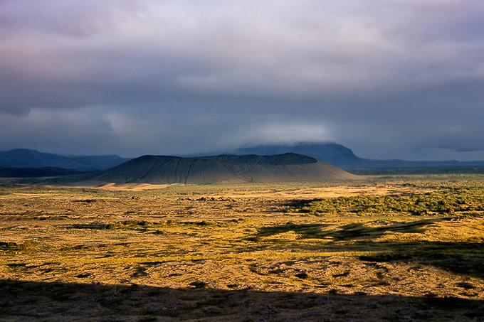 Hverfell - północna Islandia