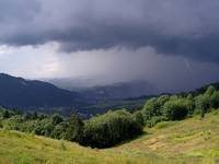 Burza nad Krościenkiem