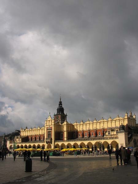 Pochmurny Kraków ...