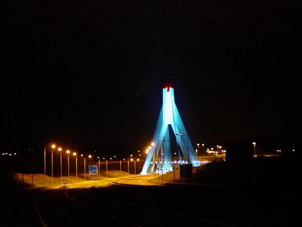 blue bridge