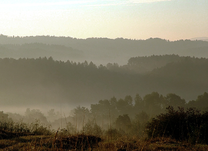 Bieszczady bardzo rano