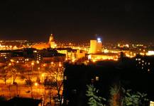 Gorzów nocą