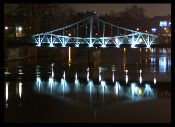 Jeden z wrocławskich mostów