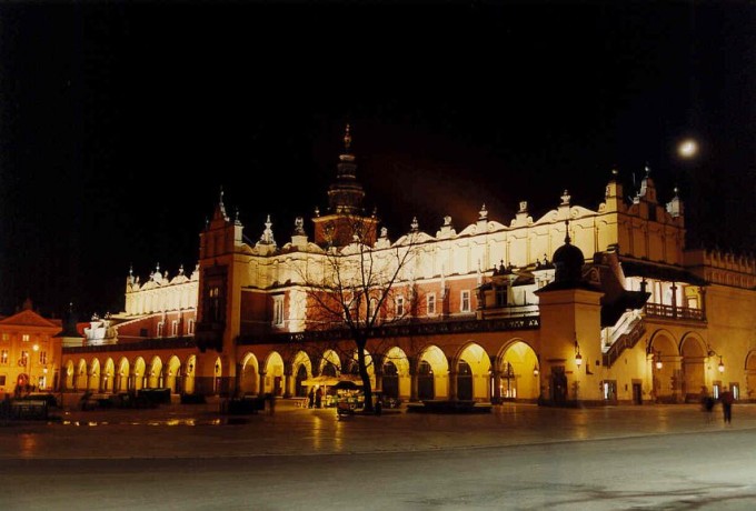 Krakow nocą 3