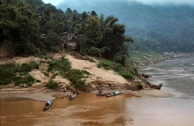 Mekong o świcie