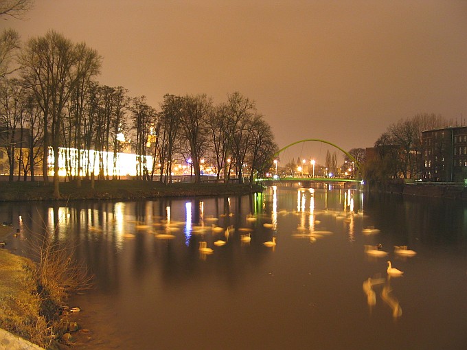 Wrocław nocą