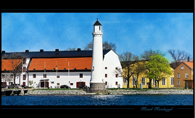 Latarnia morska w Karlskronie - Szwecja