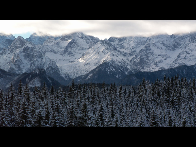 widok z Głodówki na tatry #3