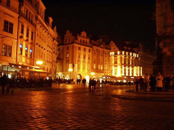 Praga nocą