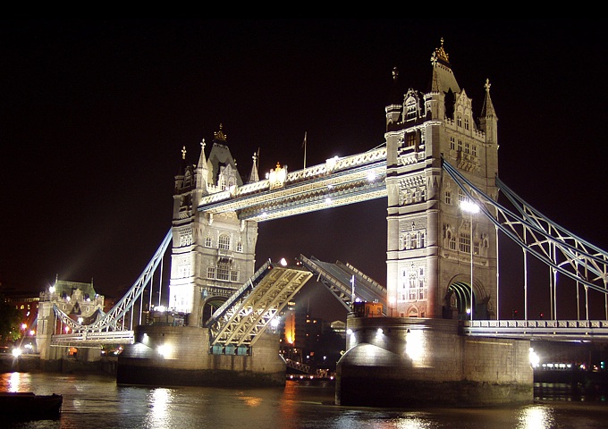 Tower Bridge Lifted