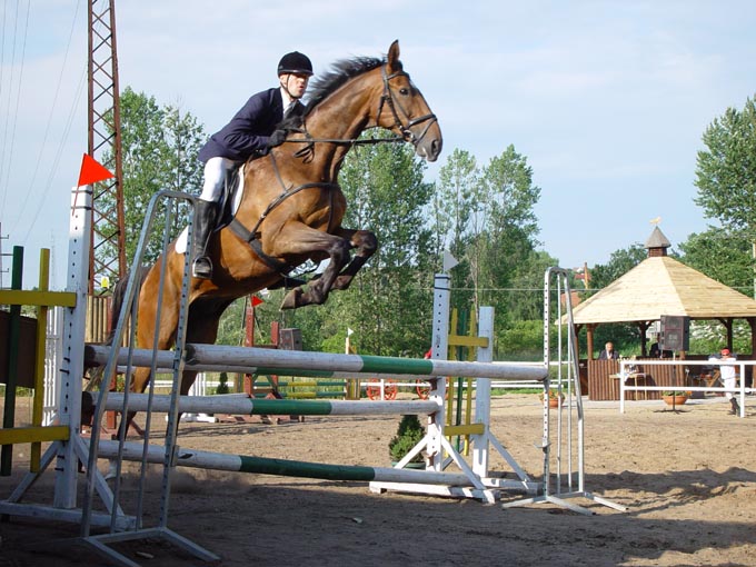 Zawody Pomorskiej Ligi Jezdzieckiej - Bytów 2002