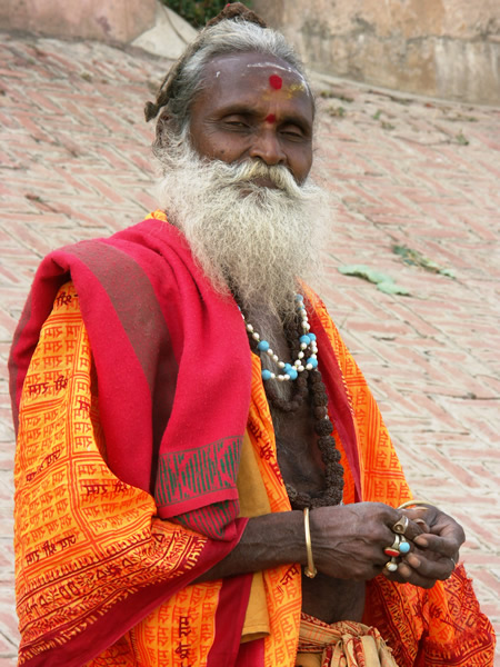 Dumny Sadhu w Varanasi