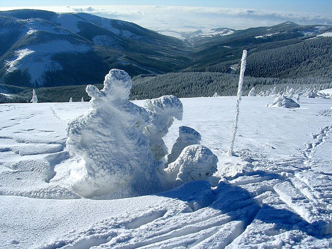 widok ze Śnieżnika