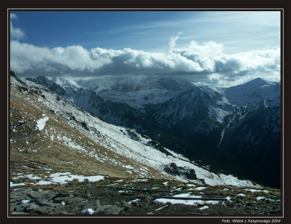 widok z Kasprowego