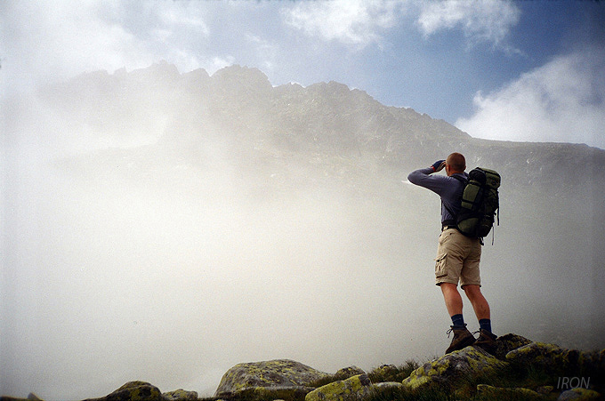 Tam gdzieś w chmurach jest ten szczyt