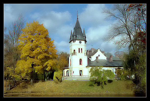 Pałacyk w Bieszczadach