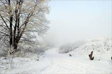 A nad drogą smoleńską wciąż mgła i mgła i mgła