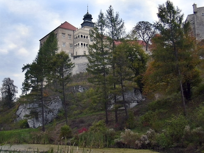 Wieczór w Pieskowej Skale